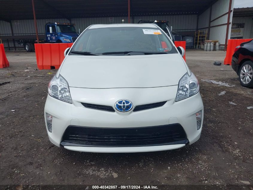 2015 Toyota Prius Three VIN: JTDKN3DUXF1907771 Lot: 40342857