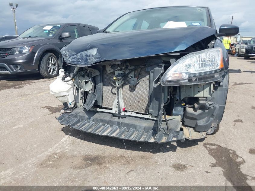 2013 Nissan Sentra Sv VIN: 3N1AB7AP4DL660962 Lot: 40342863