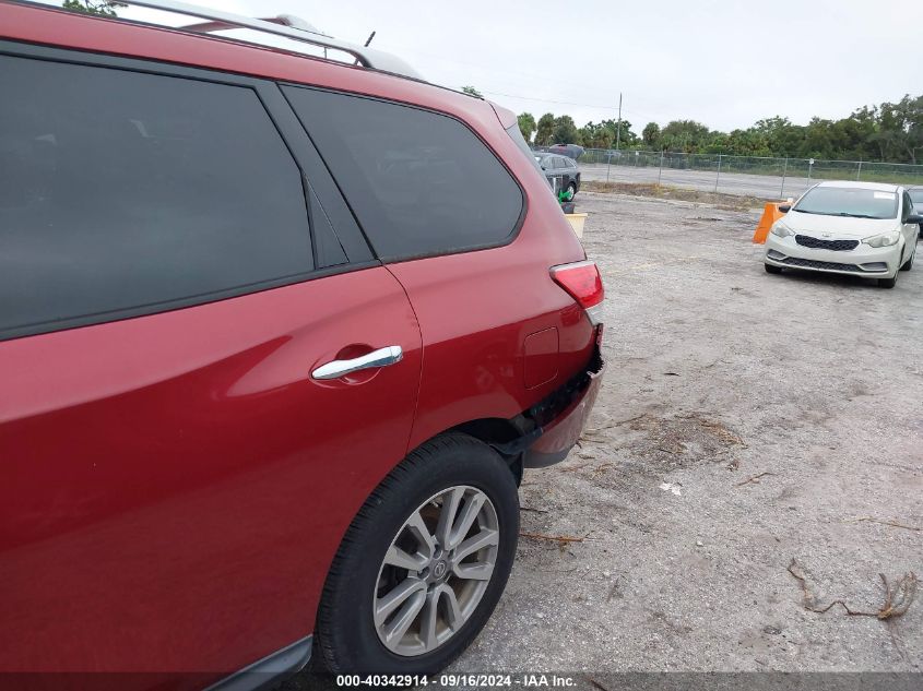 2014 Nissan Pathfinder S/Sv/Sl/Platinum VIN: 5N1AR2MN3EC727887 Lot: 40342914