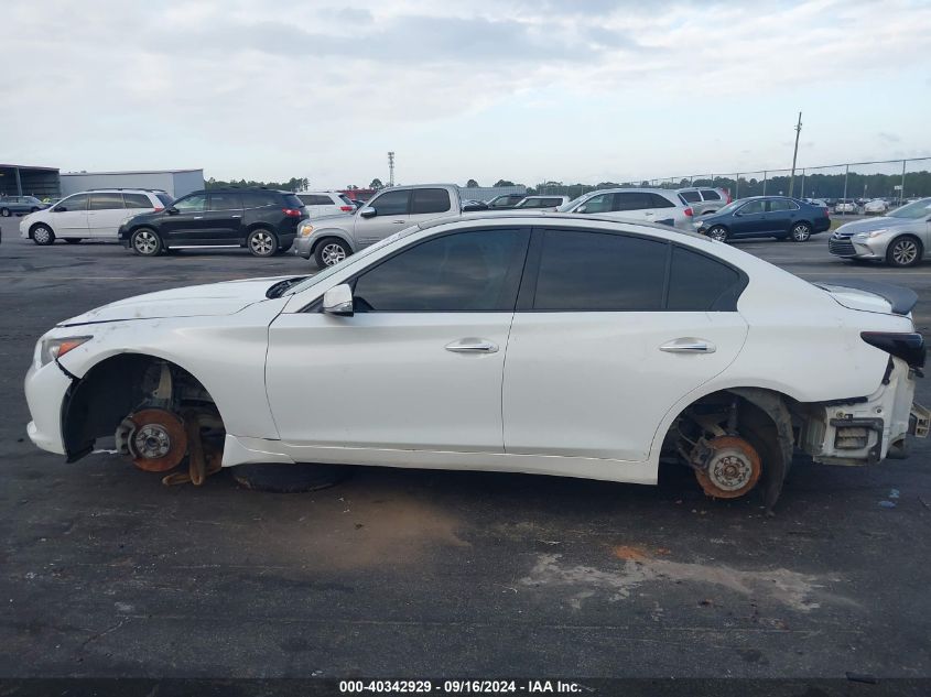 2014 Infiniti Q50 Premium/Sport VIN: JN1BV7AP3EM681742 Lot: 40342929