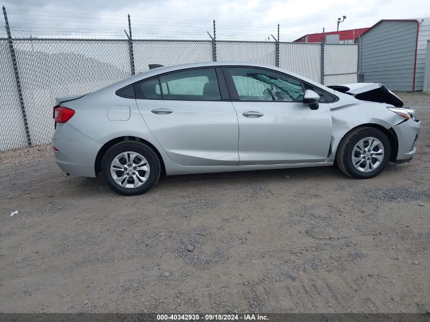 2019 Chevrolet Cruze Ls VIN: 1G1BC5SM5K7132994 Lot: 40342935