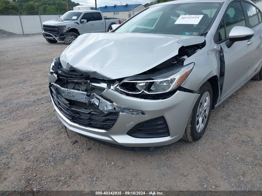 2019 Chevrolet Cruze Ls VIN: 1G1BC5SM5K7132994 Lot: 40342935