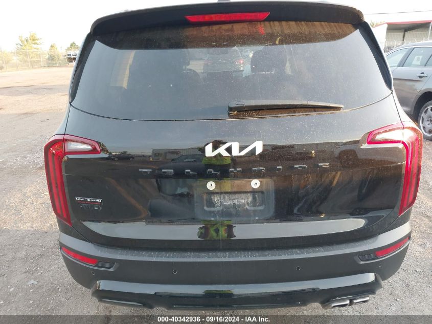 2022 Kia Telluride Sx VIN: 5XYP5DHC3NG243776 Lot: 40342936