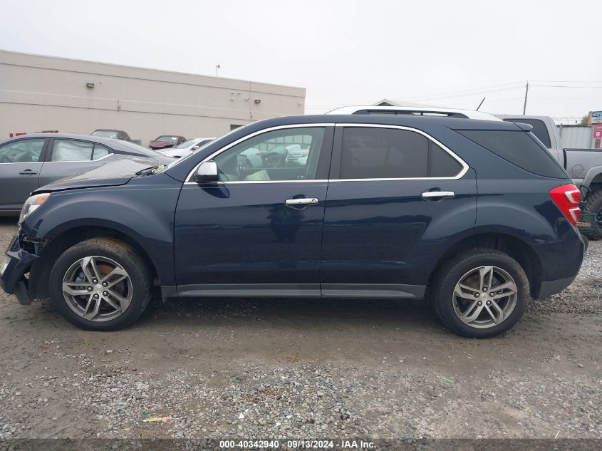 2016 Chevrolet Equinox Ltz VIN: 2GNALDEK2G1123284 Lot: 40342940