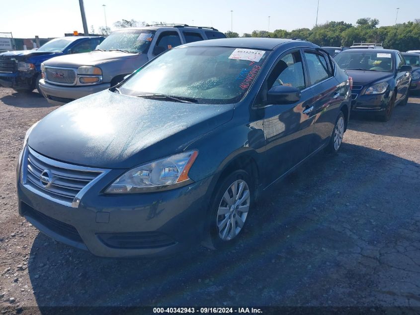 3N1AB7AP0FY293919 2015 Nissan Sentra Sv