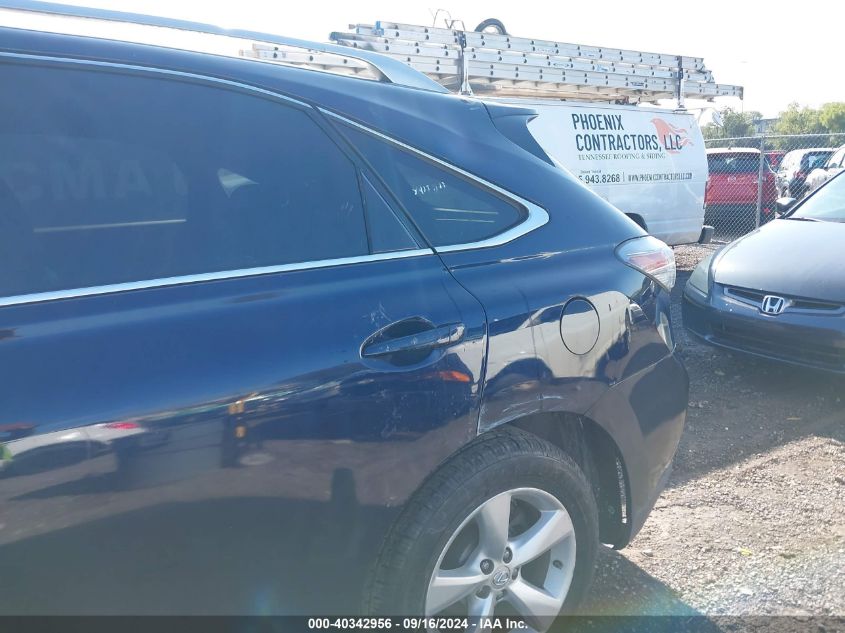 2010 Lexus Rx 350 VIN: 2T2BK1BA9AC061512 Lot: 40342956