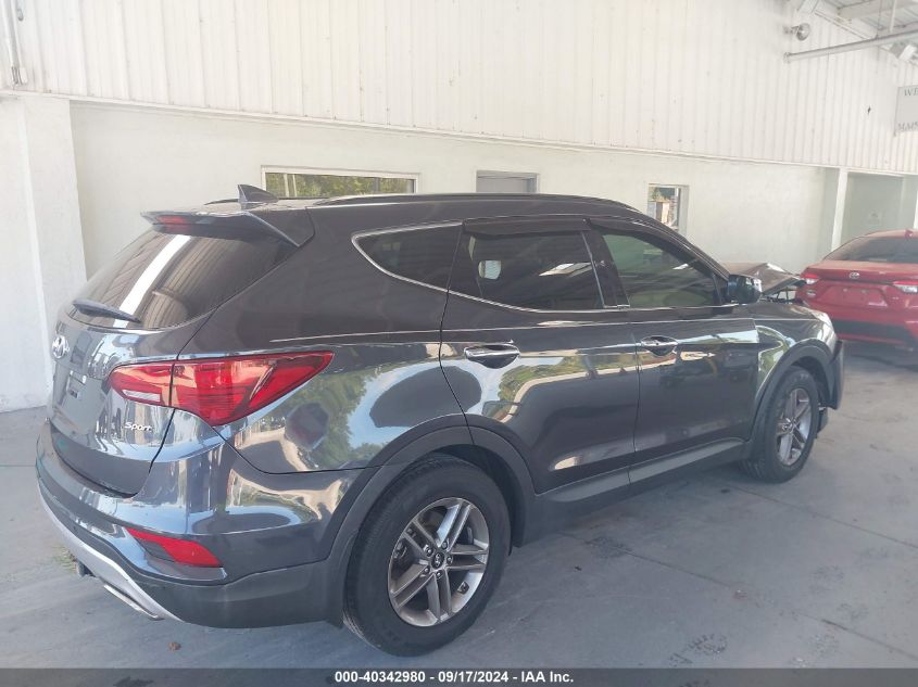 2018 Hyundai Santa Fe Sport 2.4L VIN: 5XYZU3LB2JG548507 Lot: 40342980