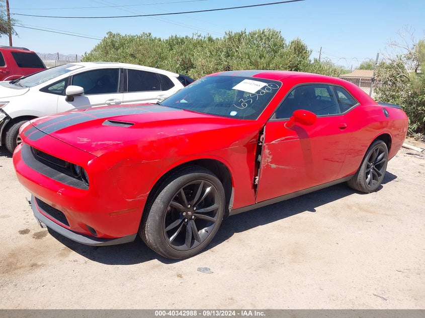 VIN 2C3CDZAG9HH633660 2017 DODGE CHALLENGER SXT