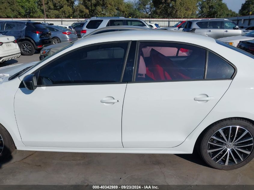 2016 Volkswagen Jetta 1.8T Sport VIN: 3VWD17AJ5GM301821 Lot: 40342989