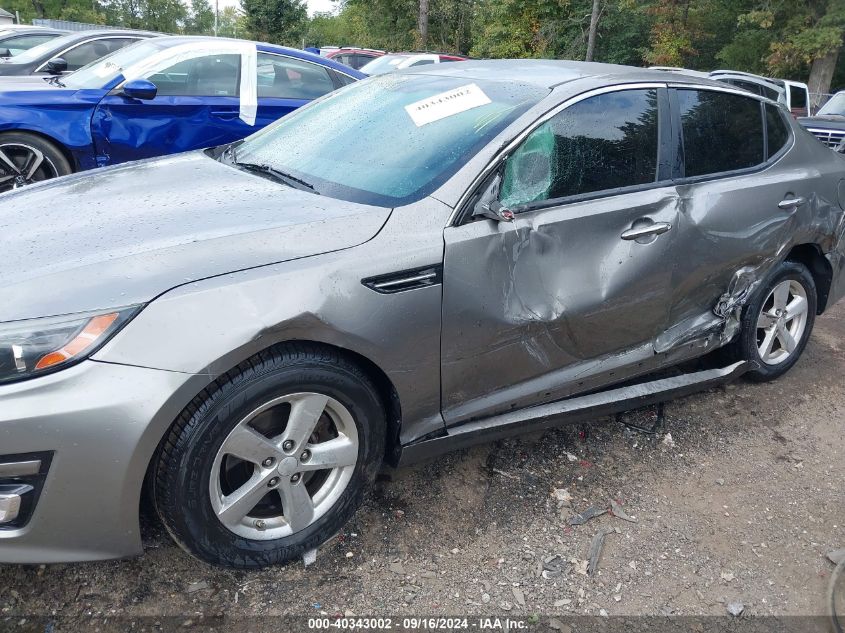 2015 Kia Optima Lx VIN: 5XXGM4A75FG517422 Lot: 40343002