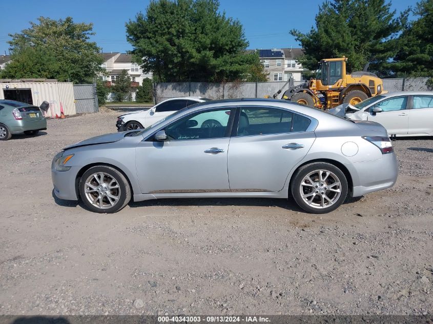 2012 Nissan Maxima S/Sv VIN: 1N4AA5AP0CC850164 Lot: 40343003