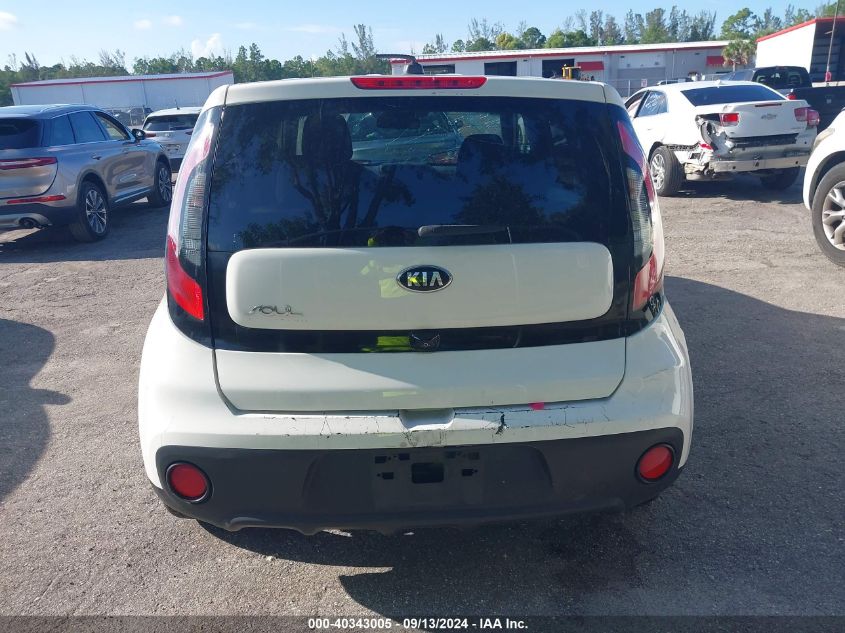 2019 Kia Soul VIN: KNDJN2A25K7634268 Lot: 40343005