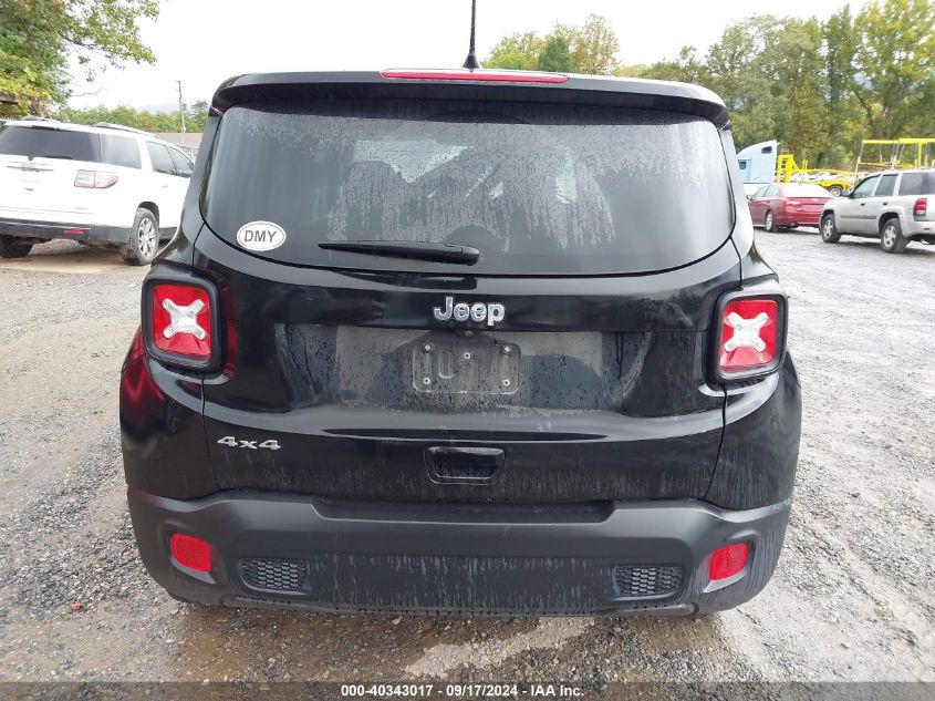 2021 Jeep Renegade Sport/Upland/Jeepster VIN: ZACNJDAB5MPN07872 Lot: 40343017