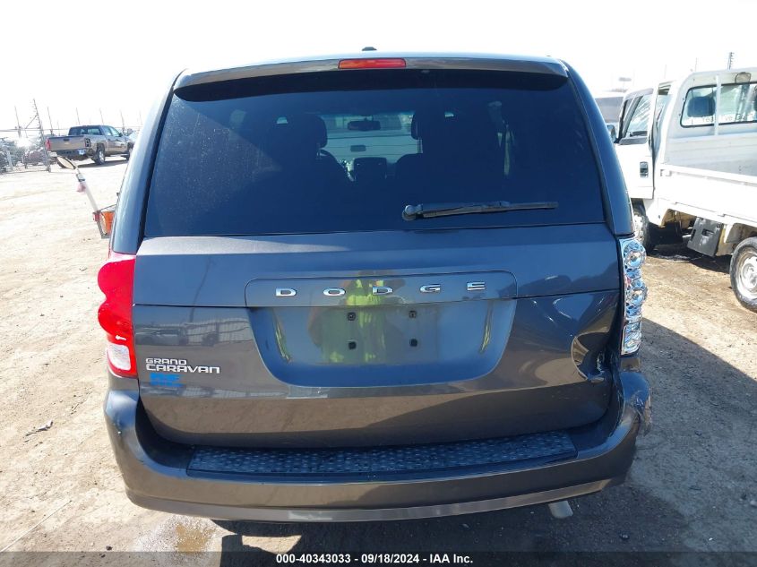 2015 Dodge Grand Caravan Se Plus VIN: 2C4RDGBG0FR725448 Lot: 40343033