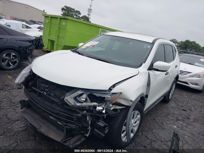 2018 Nissan Rogue S/Sv VIN: KNMAT2MT1JP622708 Lot: 40343054