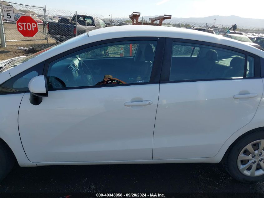 KNADM4A36G6696308 2016 Kia Rio Lx