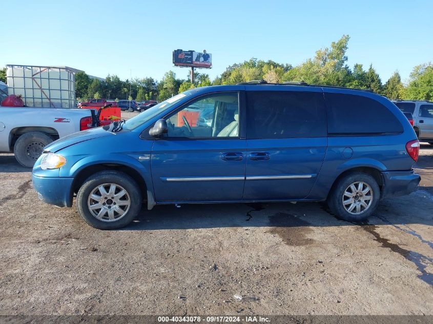 2005 Chrysler Town & Country Touring VIN: 2C4GP54LX5R288750 Lot: 40343078