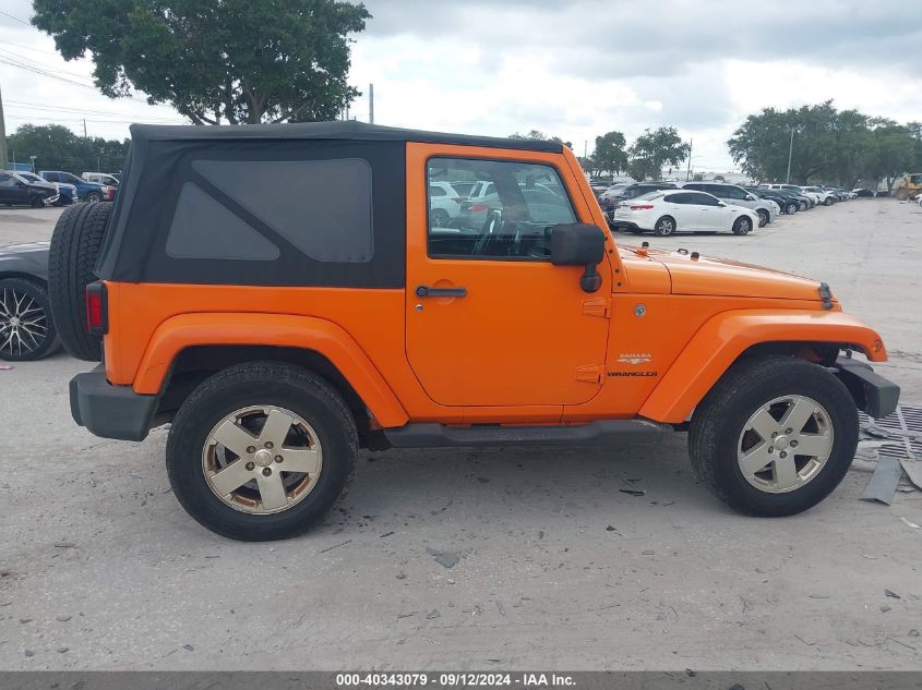 2012 Jeep Wrangler Sahara VIN: 1C4AJWBG1CL171244 Lot: 40343079