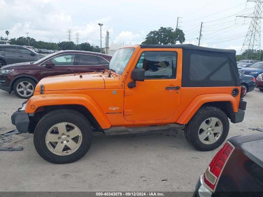 2012 Jeep Wrangler Sahara VIN: 1C4AJWBG1CL171244 Lot: 40343079