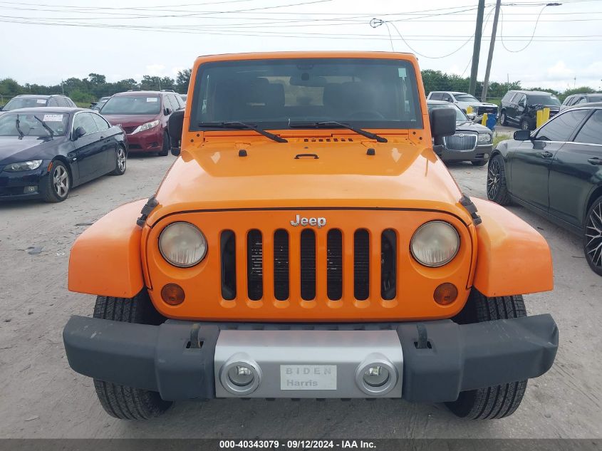 2012 Jeep Wrangler Sahara VIN: 1C4AJWBG1CL171244 Lot: 40343079