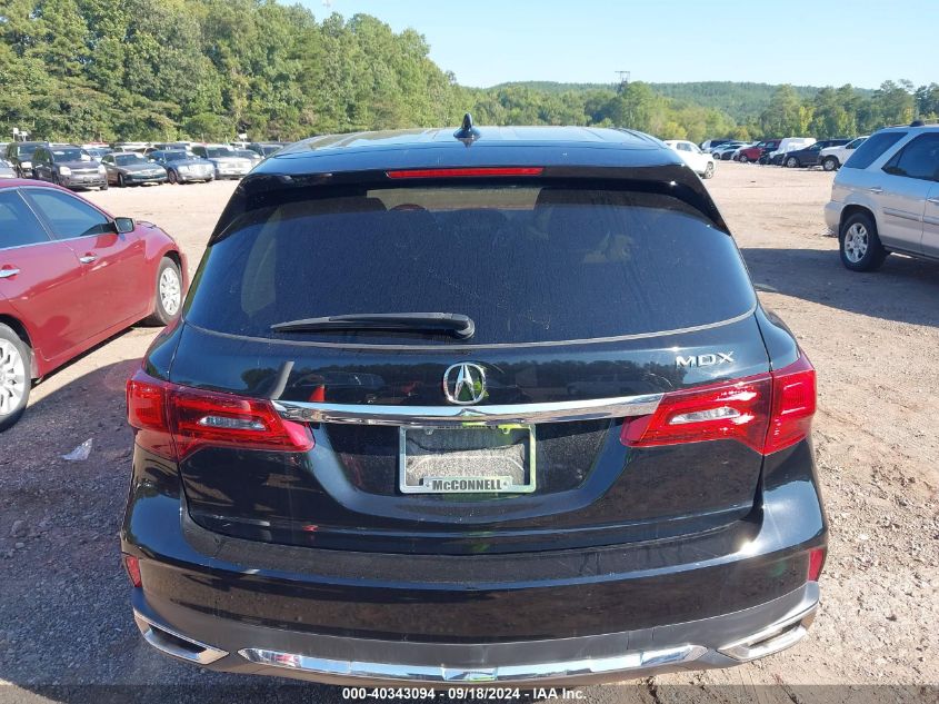 2017 Acura Mdx Technology Package VIN: 5FRYD3H51HB007558 Lot: 40343094