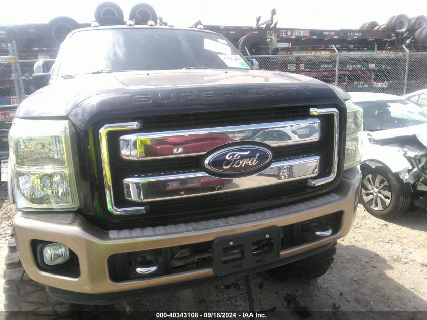 2012 Ford F-250 Lariat VIN: 1FT7W2BT5CEA54059 Lot: 40343108