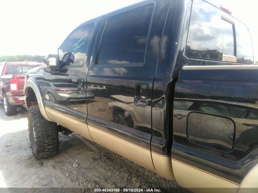 2012 Ford F-250 Lariat VIN: 1FT7W2BT5CEA54059 Lot: 40343108