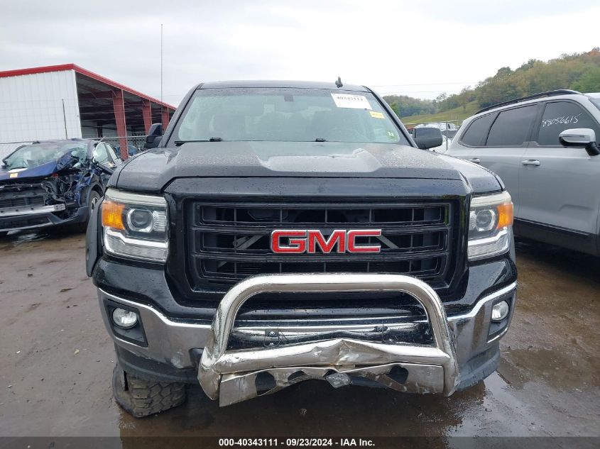 2014 GMC Sierra 1500 Sle VIN: 1GTV2UEC4EZ344993 Lot: 40343111