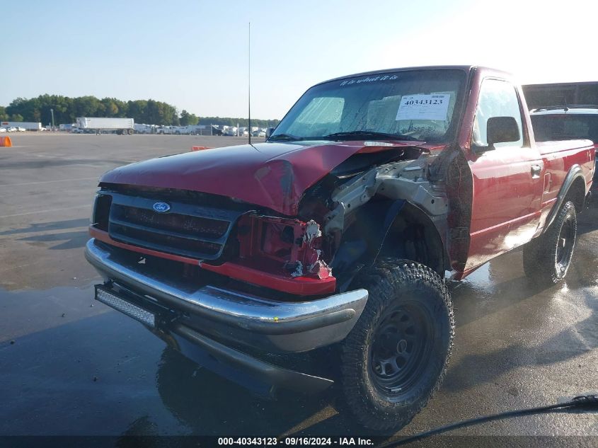 1993 Ford Ranger VIN: 1FTCR11X9PUA13837 Lot: 40343123