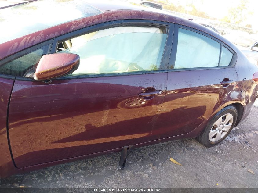 2018 Kia Forte Lx VIN: 3KPFK4A78JE177766 Lot: 40343134