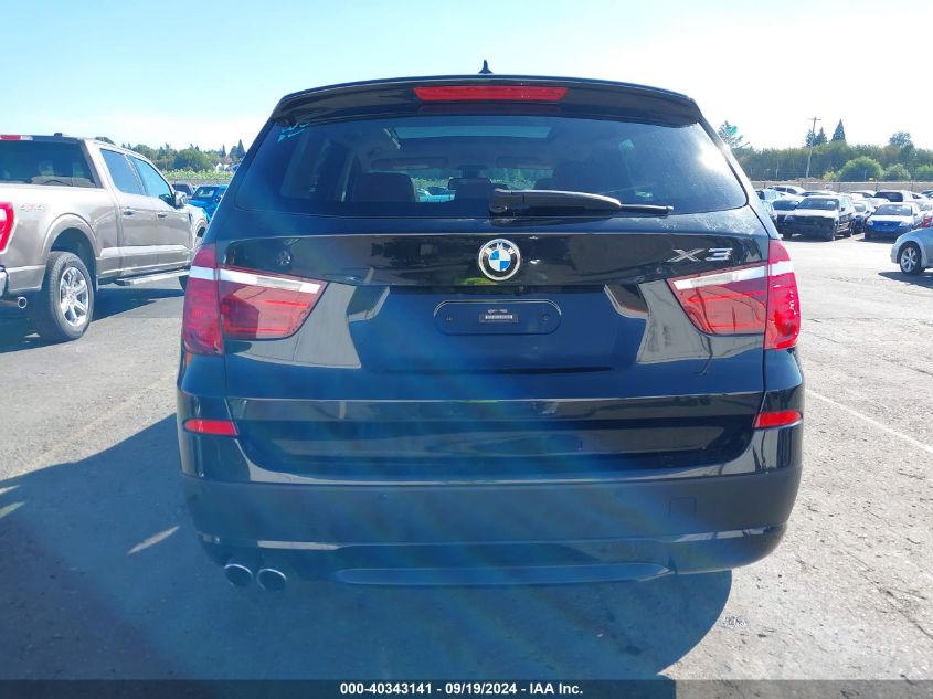 2014 BMW X3 xDrive28I VIN: 5UXWX9C55E0D38990 Lot: 40343141