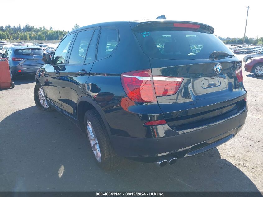 2014 BMW X3 XDRIVE28I - 5UXWX9C55E0D38990