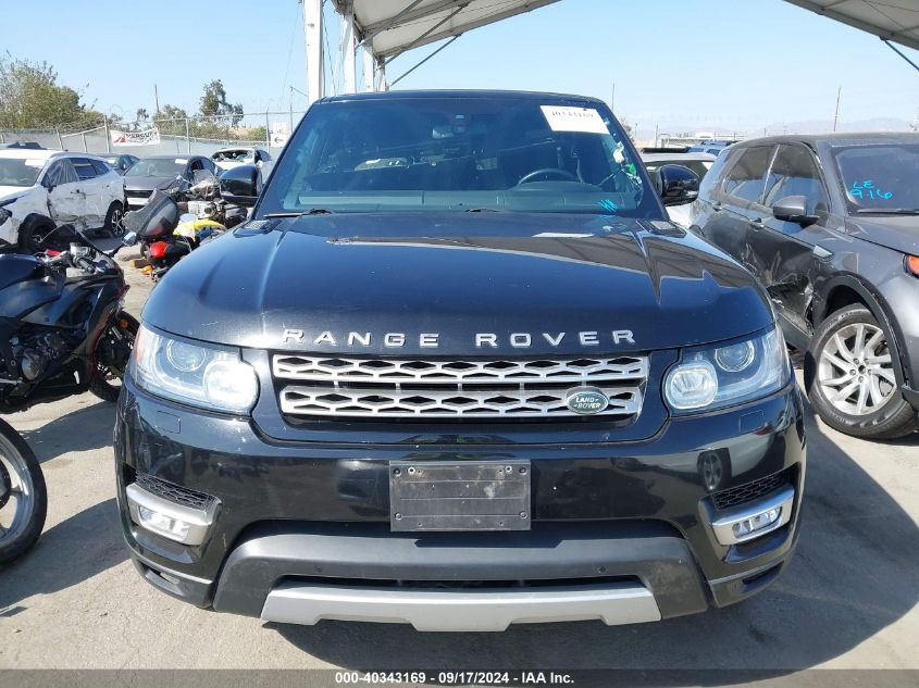 2014 Land Rover Range Rover Sport 3.0L V6 Supercharged Hse VIN: SALWR2WF0EA329234 Lot: 40343169