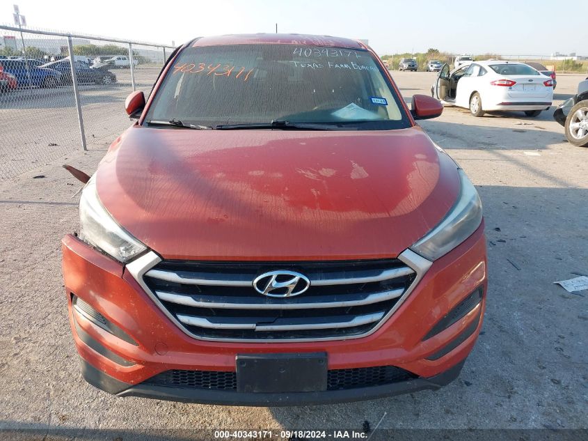 KM8J23A42HU485940 2017 Hyundai Tucson Se