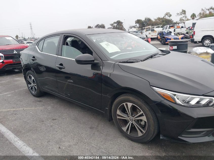 3N1AB8CV2PY281404 2023 Nissan Sentra Sv Xtronic Cvt