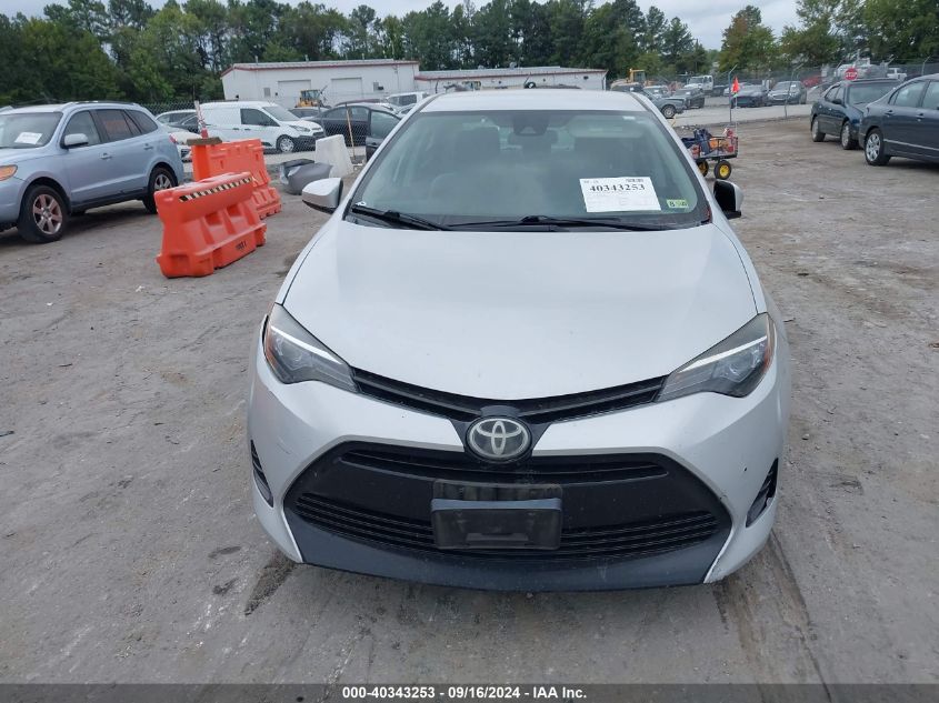 2017 Toyota Corolla Le VIN: 2T1BURHEXHC824719 Lot: 40343253