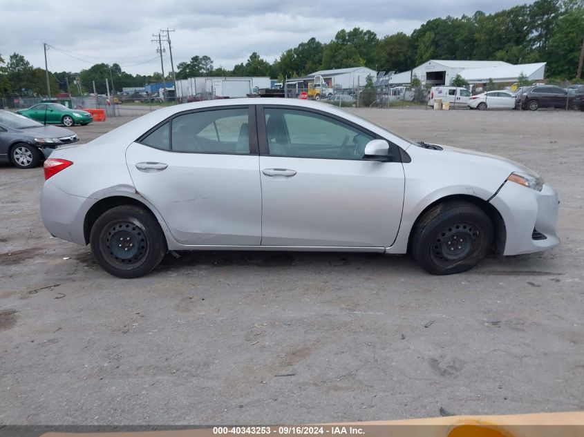 2017 Toyota Corolla Le VIN: 2T1BURHEXHC824719 Lot: 40343253