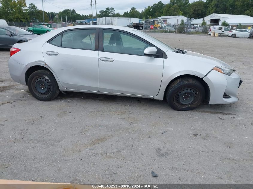 2017 Toyota Corolla Le VIN: 2T1BURHEXHC824719 Lot: 40343253