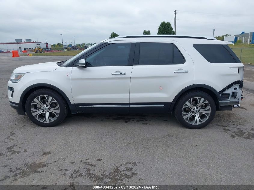 2019 Ford Explorer Limited VIN: 1FM5K7F88KGA46980 Lot: 40343267