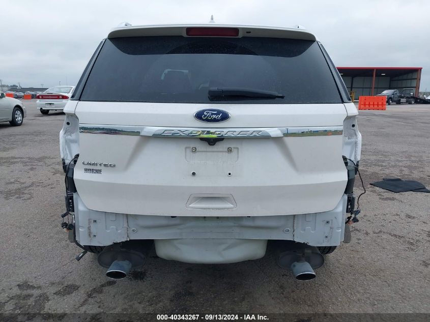 2019 Ford Explorer Limited VIN: 1FM5K7F88KGA46980 Lot: 40343267