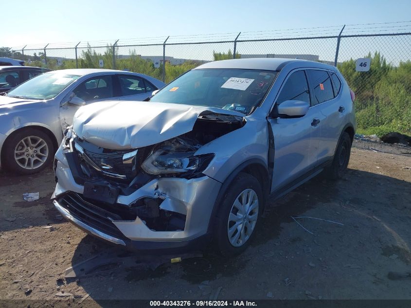 2017 Nissan Rogue S/Sl/Sv VIN: JN8AT2MT0HW150179 Lot: 40343276