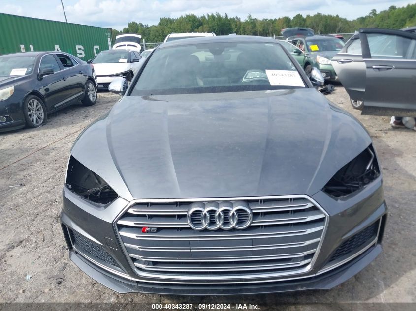 2018 Audi S5 3.0T Premium Plus VIN: WAUB4CF50JA062055 Lot: 40343287