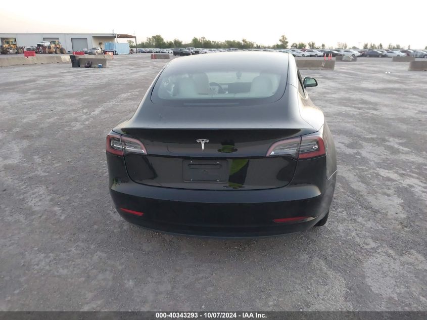 2021 Tesla Model 3 VIN: 5YJ3E1EA7MF057860 Lot: 40343293