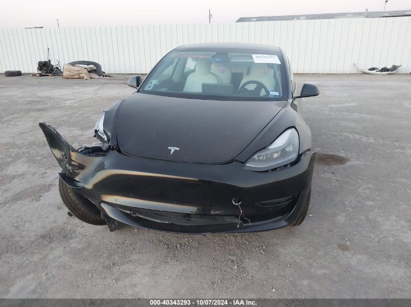 2021 Tesla Model 3 VIN: 5YJ3E1EA7MF057860 Lot: 40343293