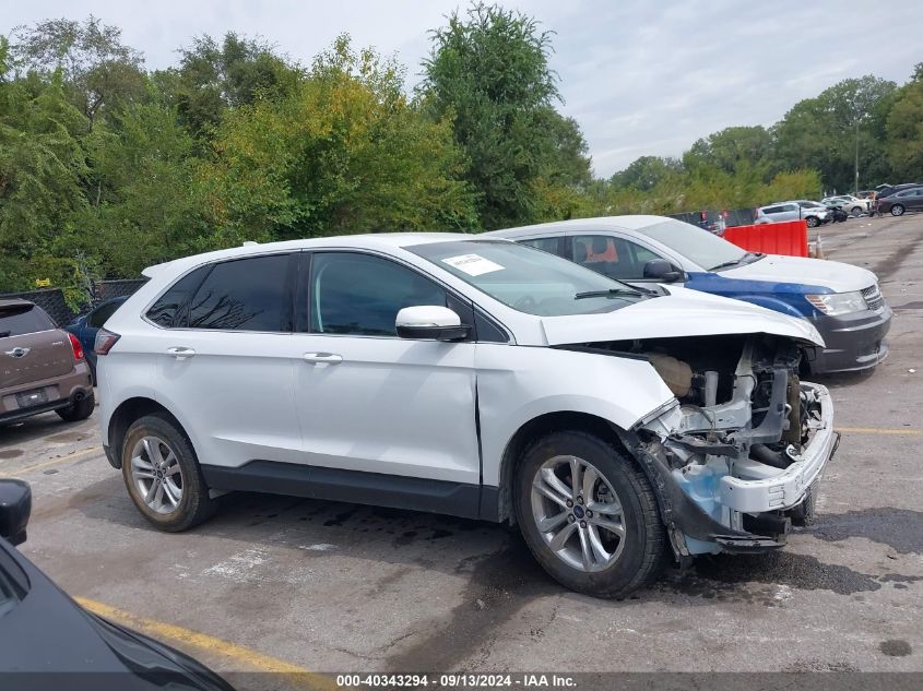 2018 Ford Edge Sel VIN: 2FMPK3J96JBB86565 Lot: 40343294