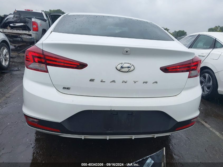 2020 Hyundai Elantra Se VIN: 5NPD74LFXLH522906 Lot: 40343308