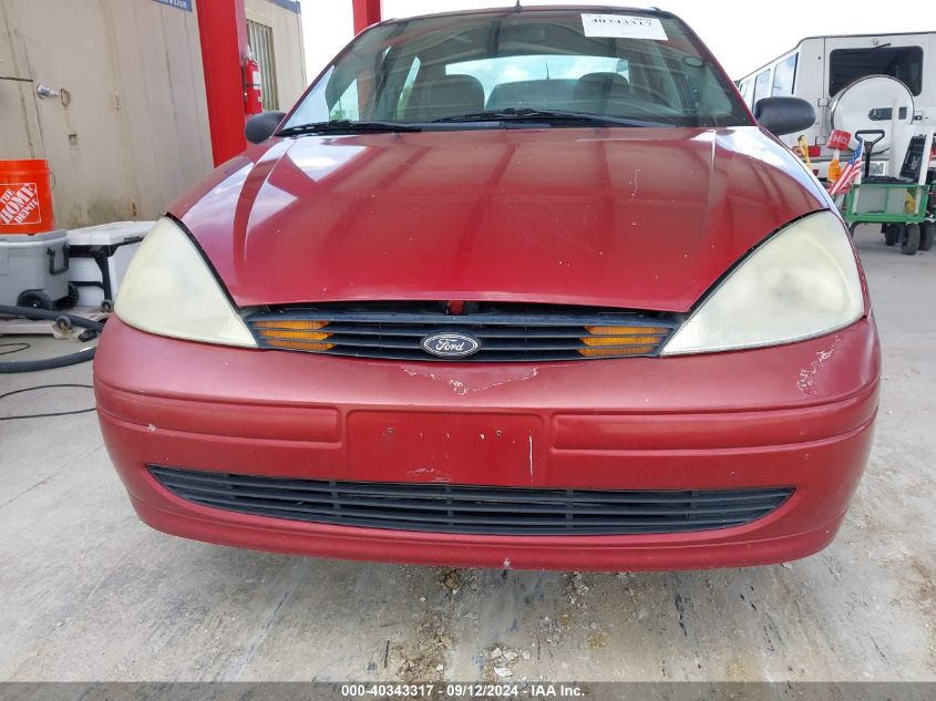 2002 Ford Focus Se VIN: 1FAFP34P82W251658 Lot: 40343317