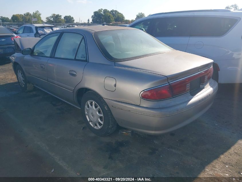 1999 Buick Century Custom VIN: 2G4WS52M2X1437056 Lot: 40343321