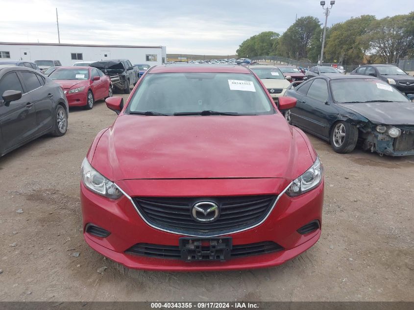 2015 Mazda Mazda6 I Touring VIN: JM1GJ1V53F1215381 Lot: 40343355