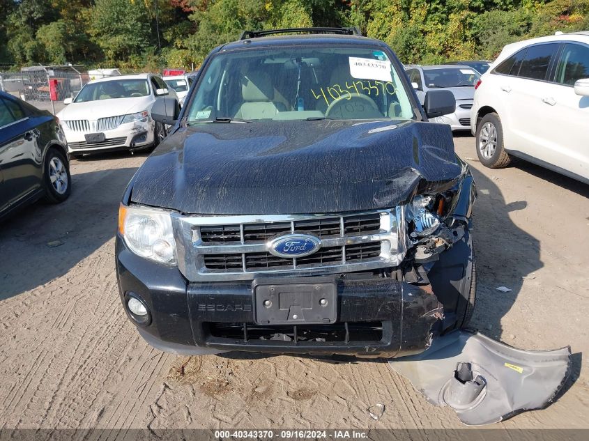 2012 Ford Escape Xlt VIN: 1FMCU9DG9CKA96681 Lot: 40343370